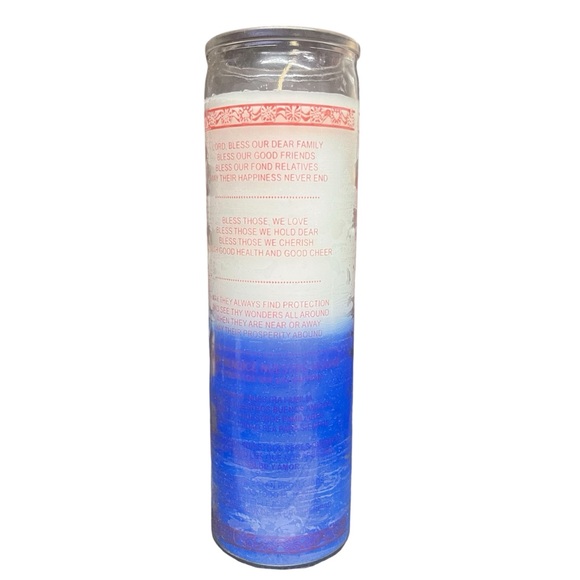 God bless our home 7 days candle / vela paz en el hogar de 7 días - Picture 2 of 2